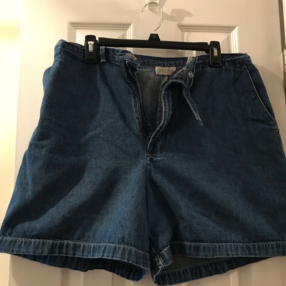 st john's bay denim shorts